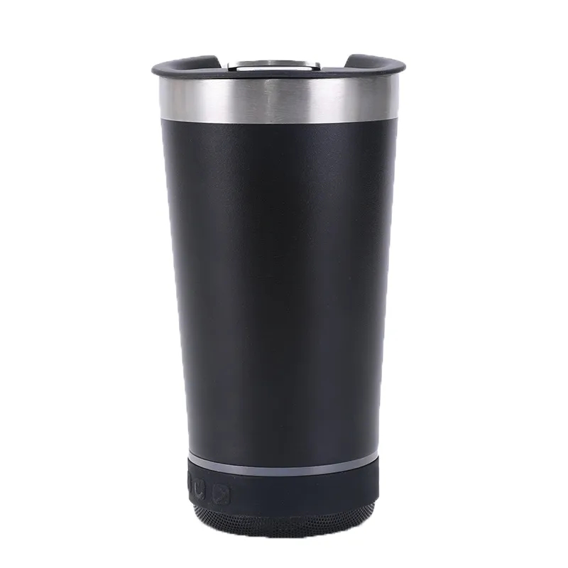 17Oz Wireless Speaker Mug W/ Bottle Opener 4