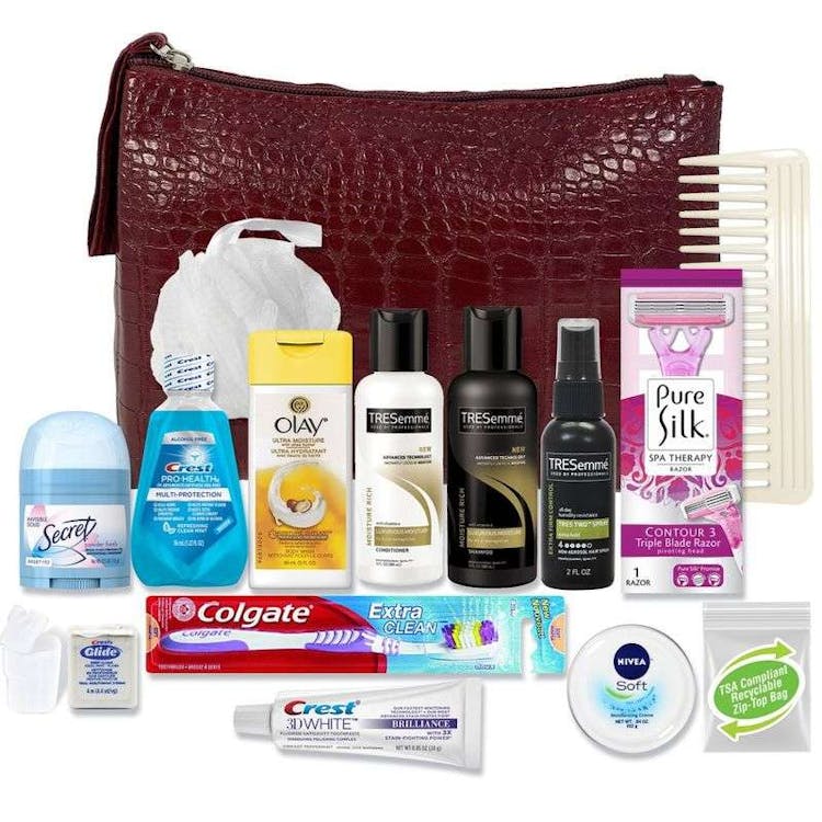 Women's Premium Travel Kit 16 Pieces 2