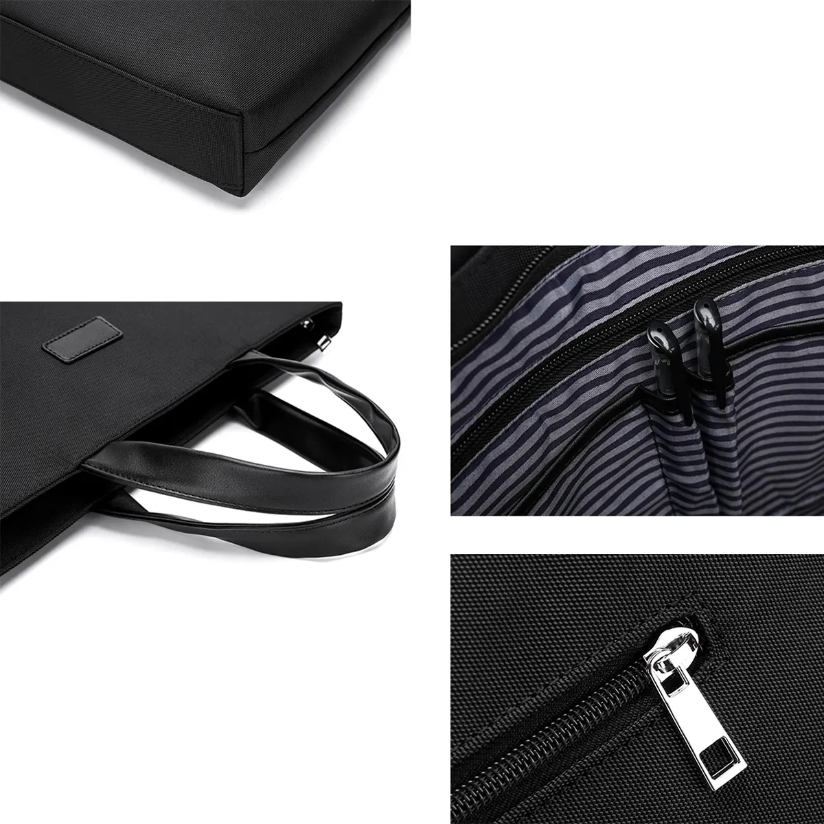 A4 Briefcases Document Portable Business Conference Bag 5