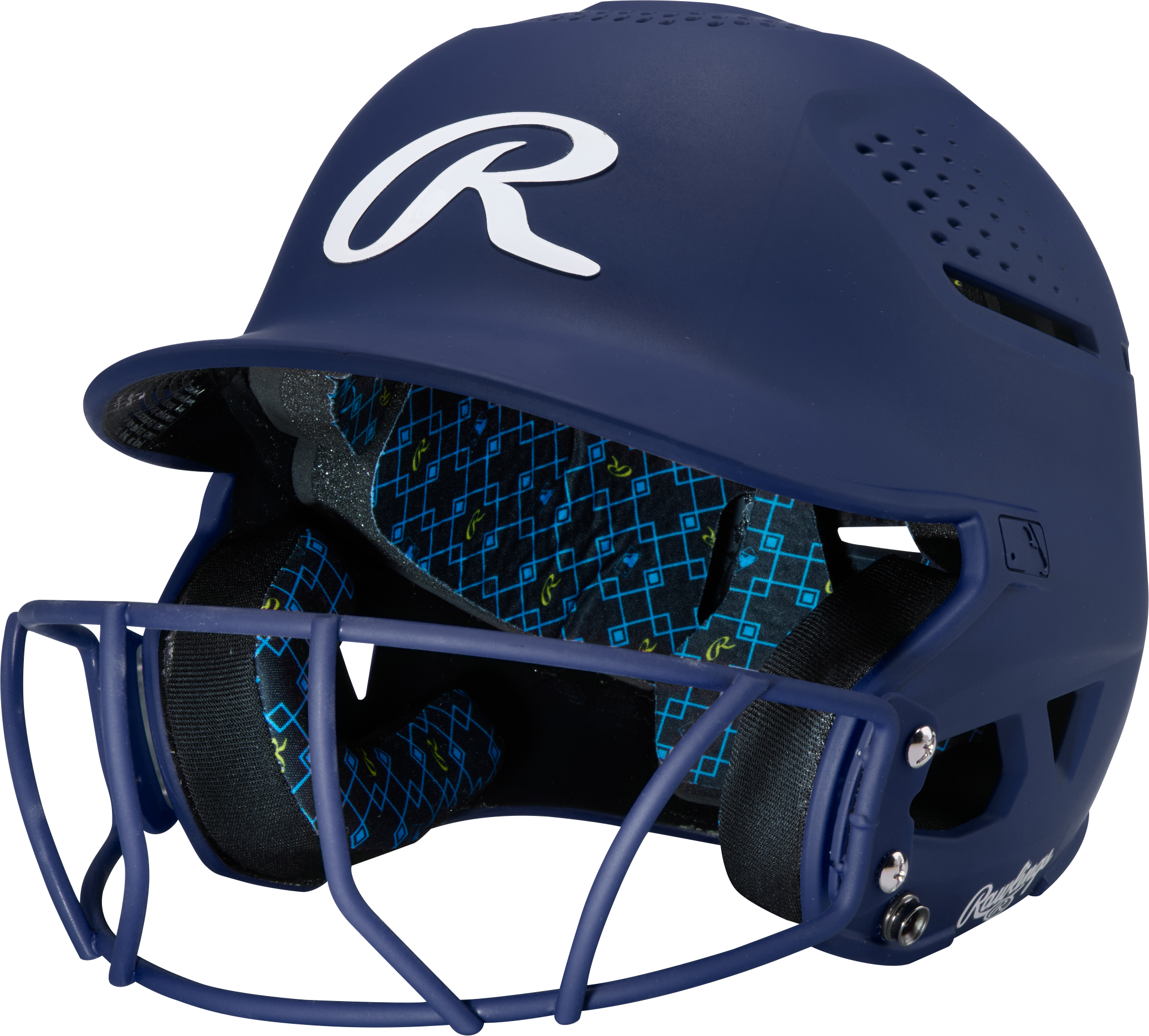 Rawlings RX2 Softball Batting Helmet with Face Mask | NOCSAE Certified 2