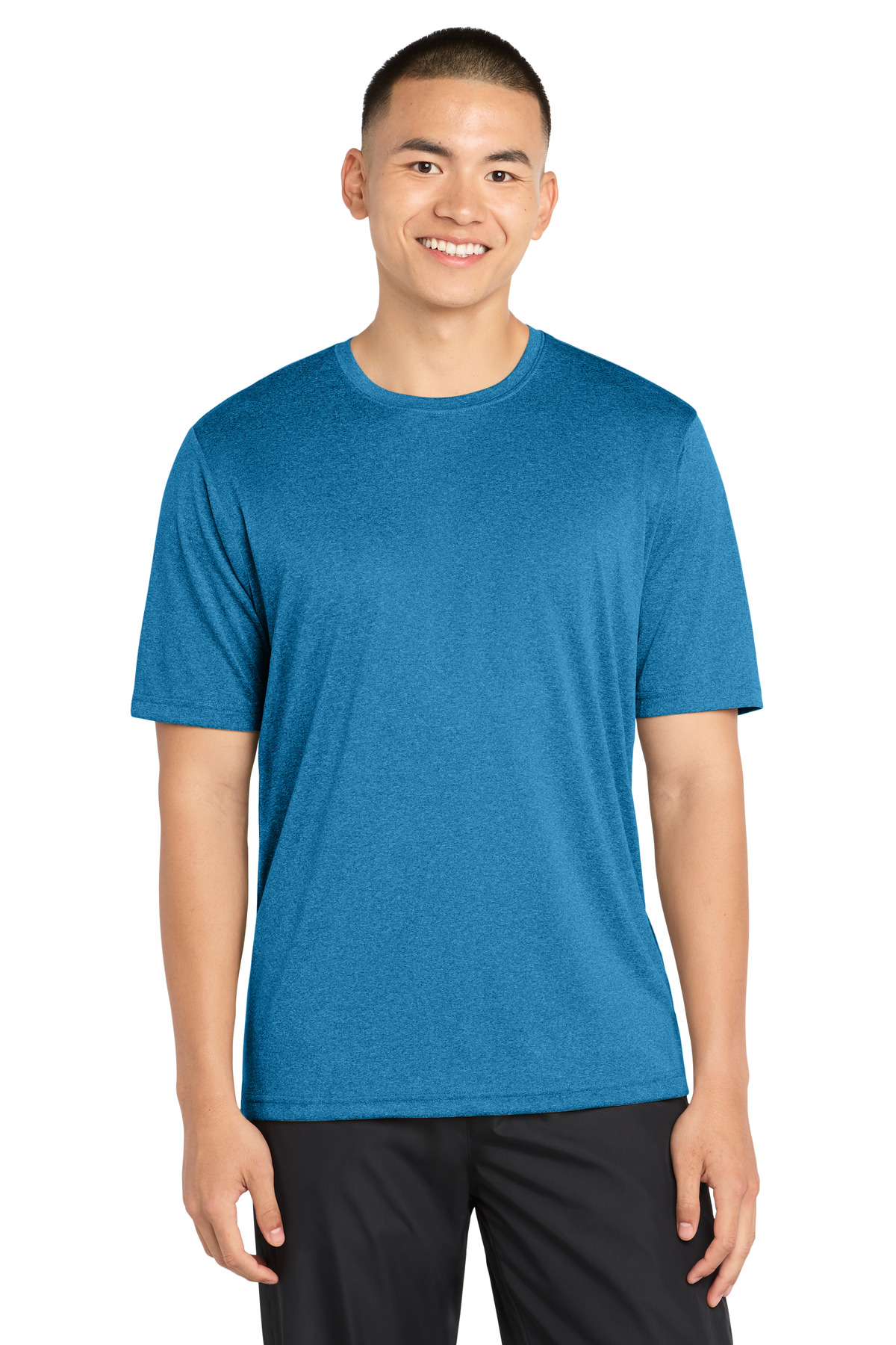 Sport-Tek Tall Heather Contender Tee. TST360 45