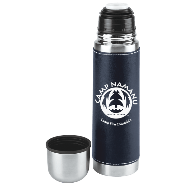 Leatherette Vacuum Bottle - 16 Oz. 31