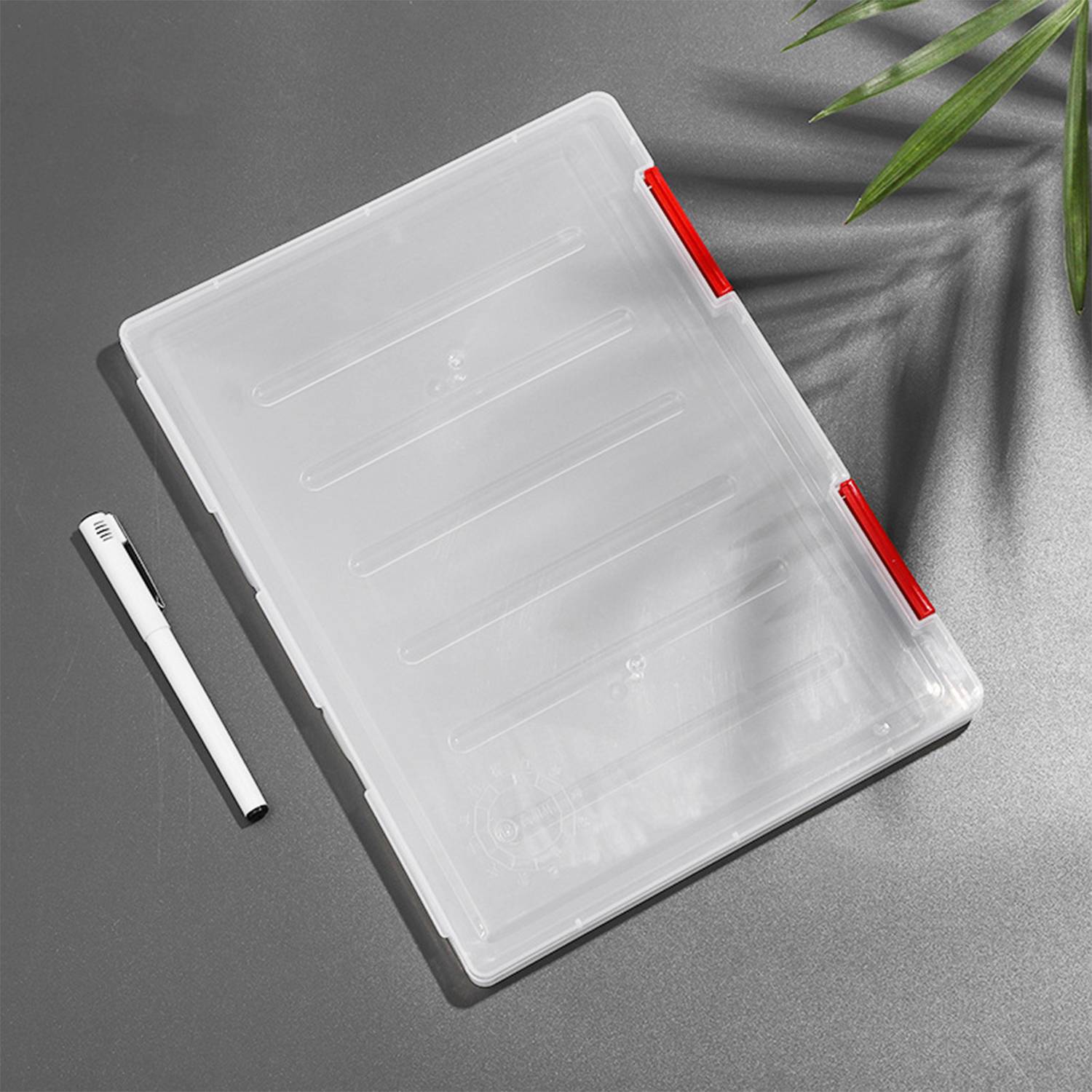 Snap Lock PP Document Organizer Box 3