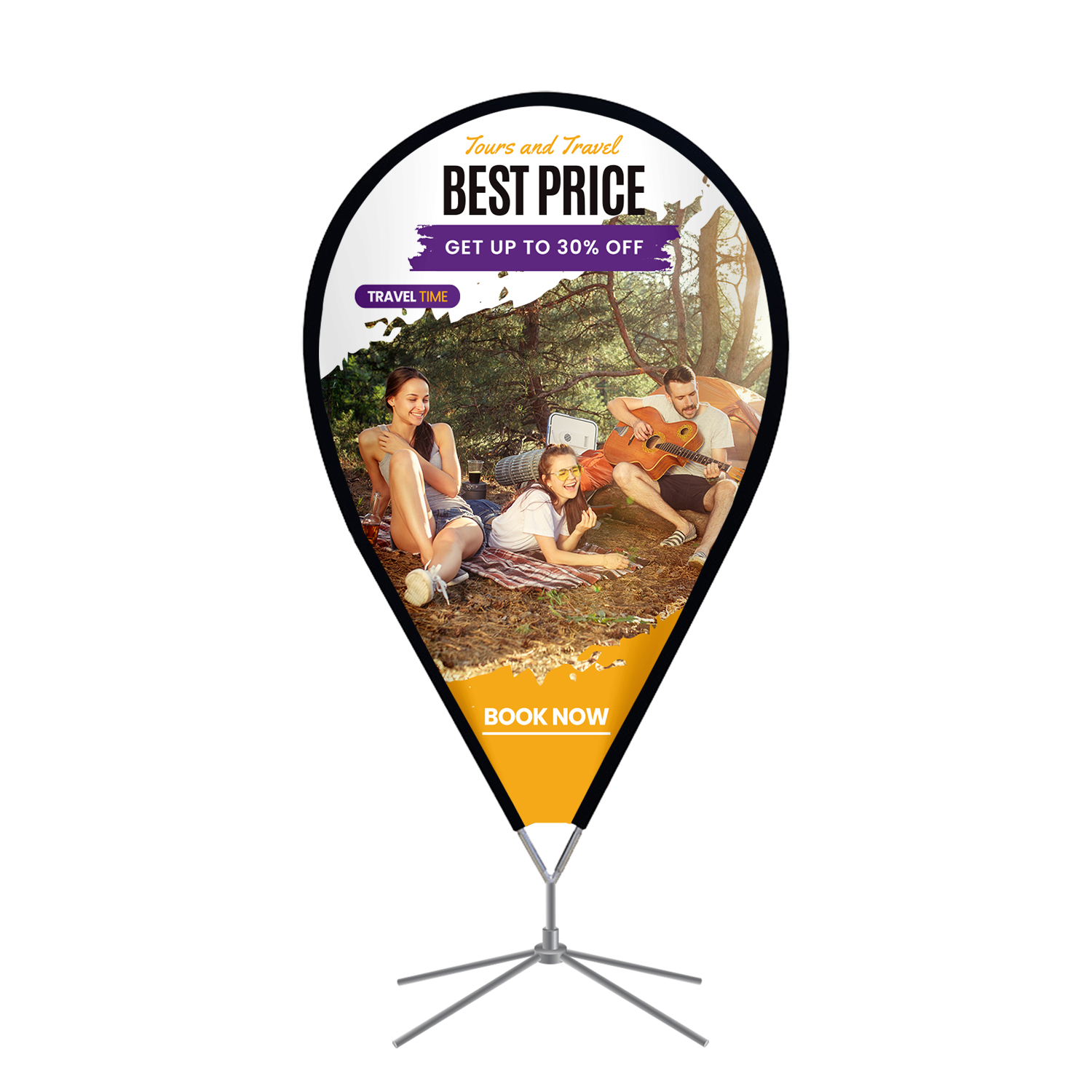 Pinpoint Flags, Double Sided package (43" x 86") 2