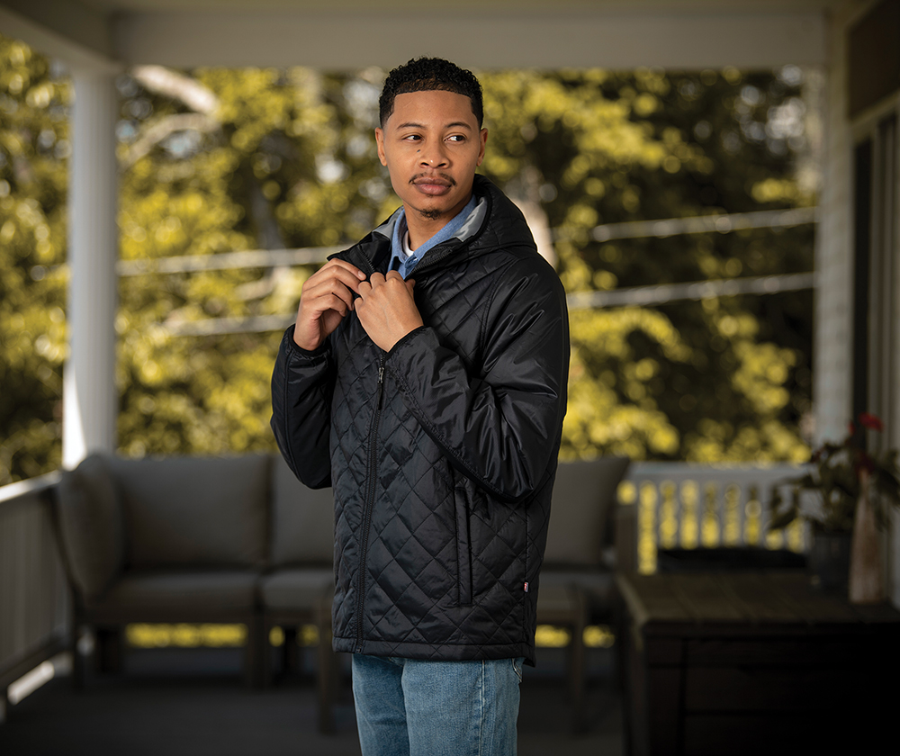 Men's Lithium Quilted Hooded Jacket