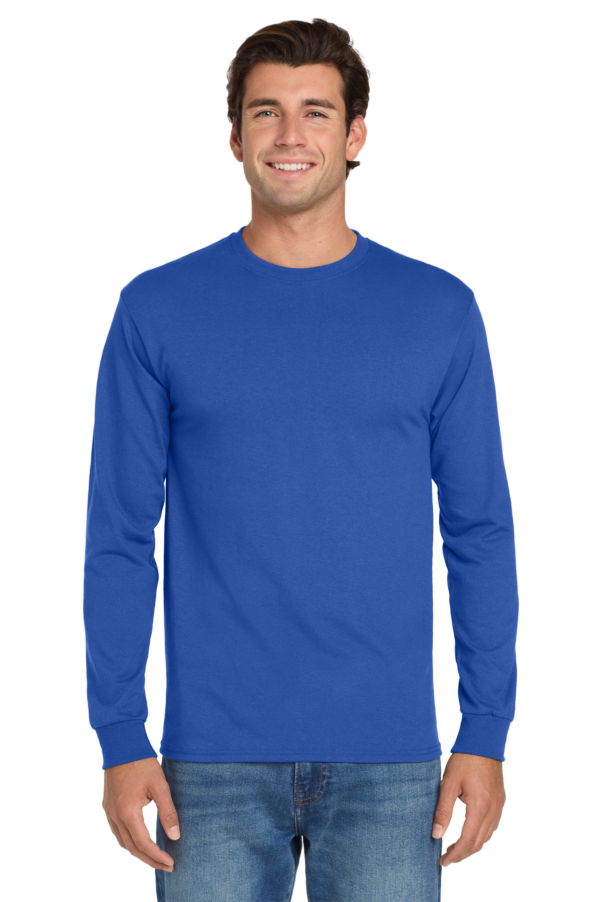 Jerzees - Dri-Power 50/50 Cotton/Poly Long Sleeve T-Shirt. 29LS 157
