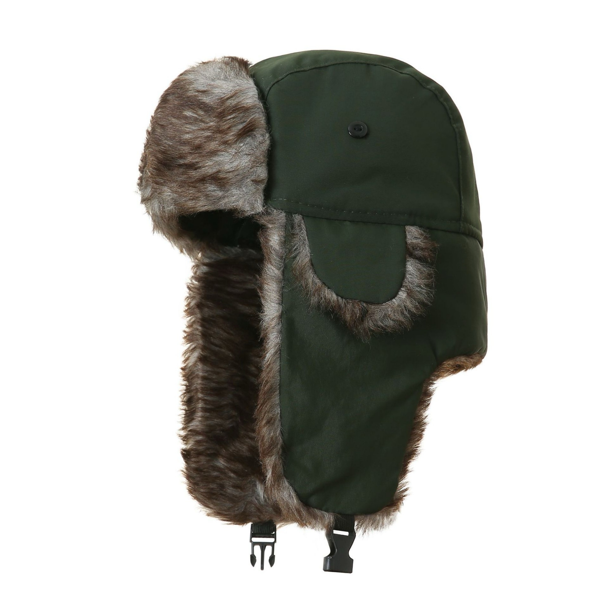Insulated Faux Fur Aviator Hat for Snowy Conditions 3