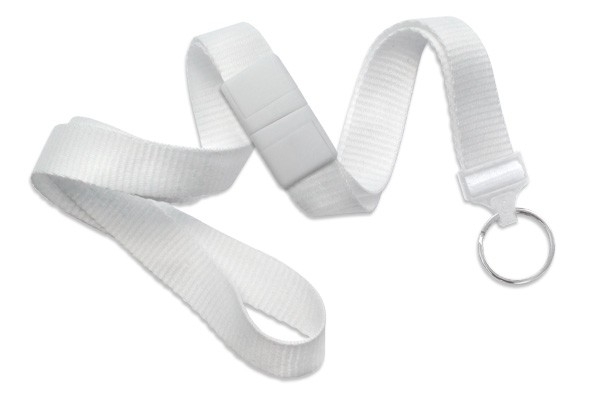 5/8" Flat Blank Lanyard with Breakaway (Split Ring) 42