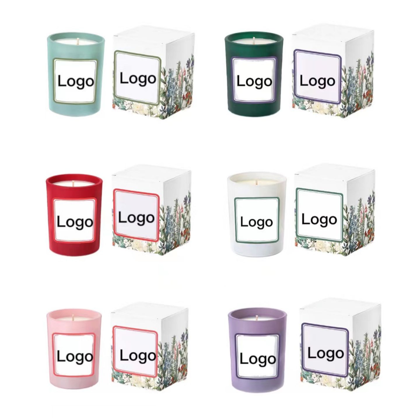 Petal Decorative Scented Soybean Wax Candle 1