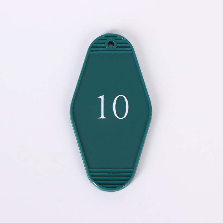 Motel Key Tag W/ Keyring 43