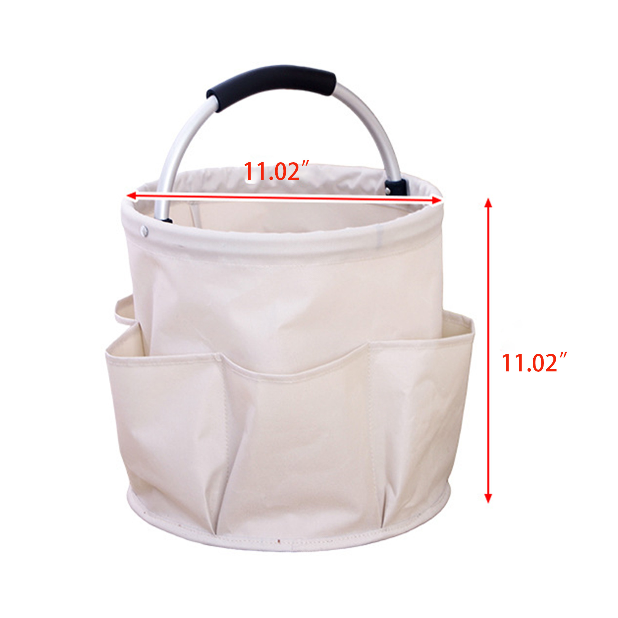 Foldable Storage Washroom Outdoor Carry Basket 5