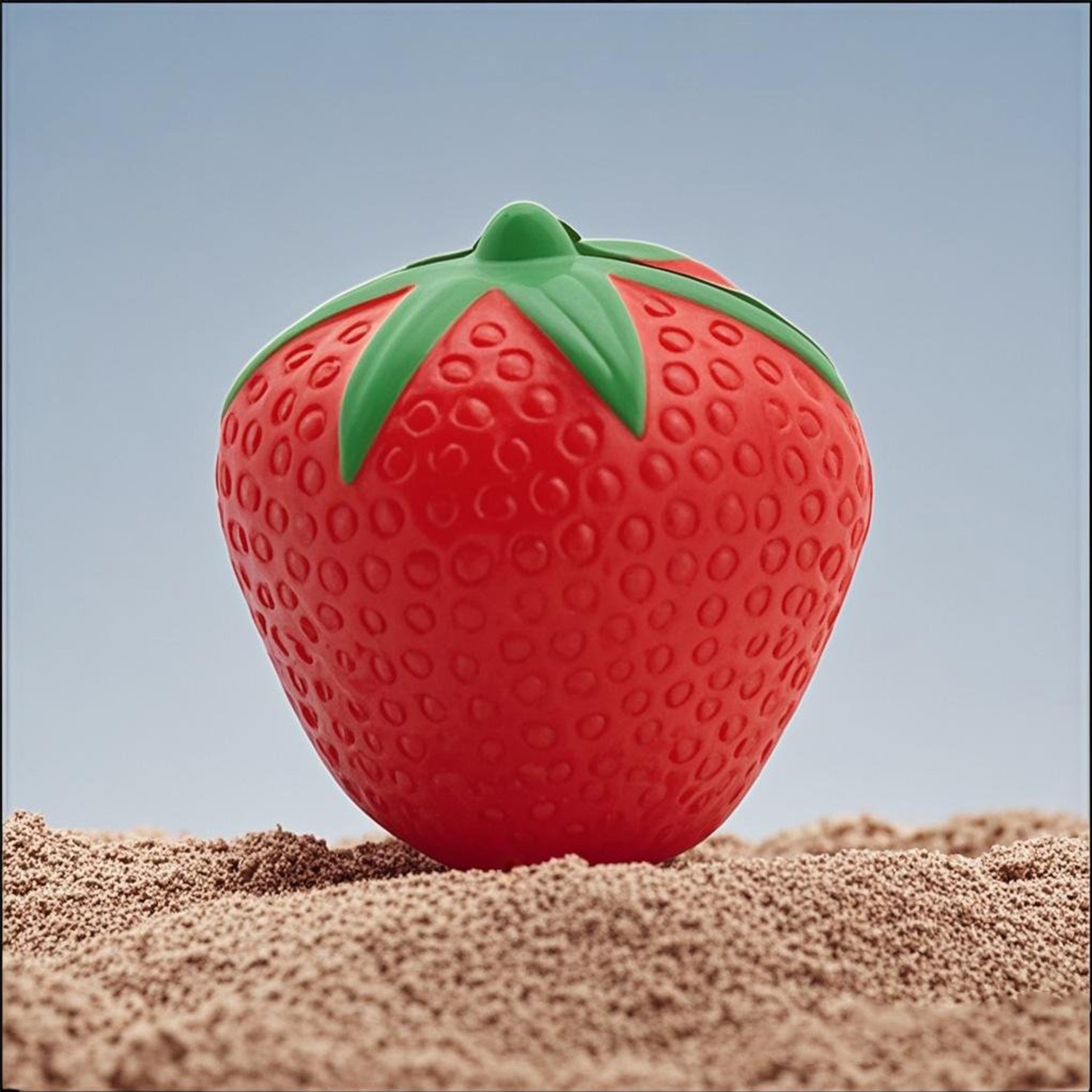 PU Foam Strawberry Stress Reliever Squeeze Toy 3