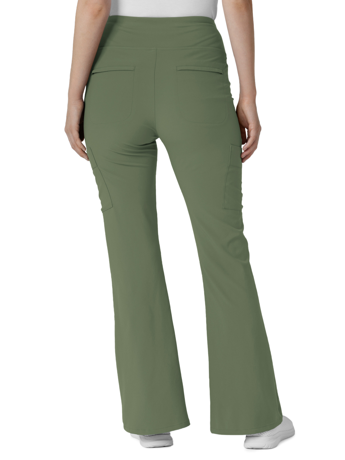 Wink - Renew - Women's Seven-Pocket Front Slit Flare Pant 4