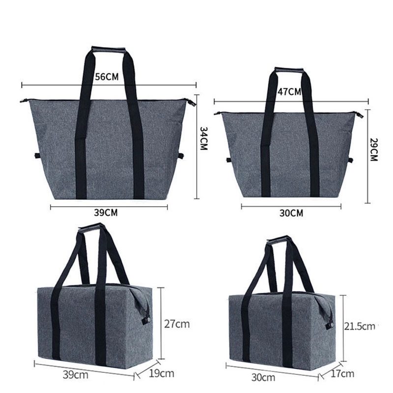 2 Size Lunch Bag Insulated Box 3