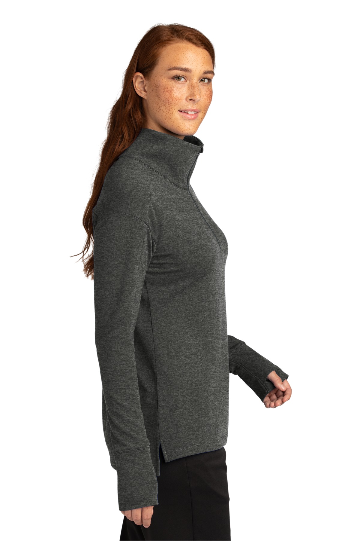 Sport-Tek® Women's Sport-Wick Flex Fleece 1/4-Zip 30
