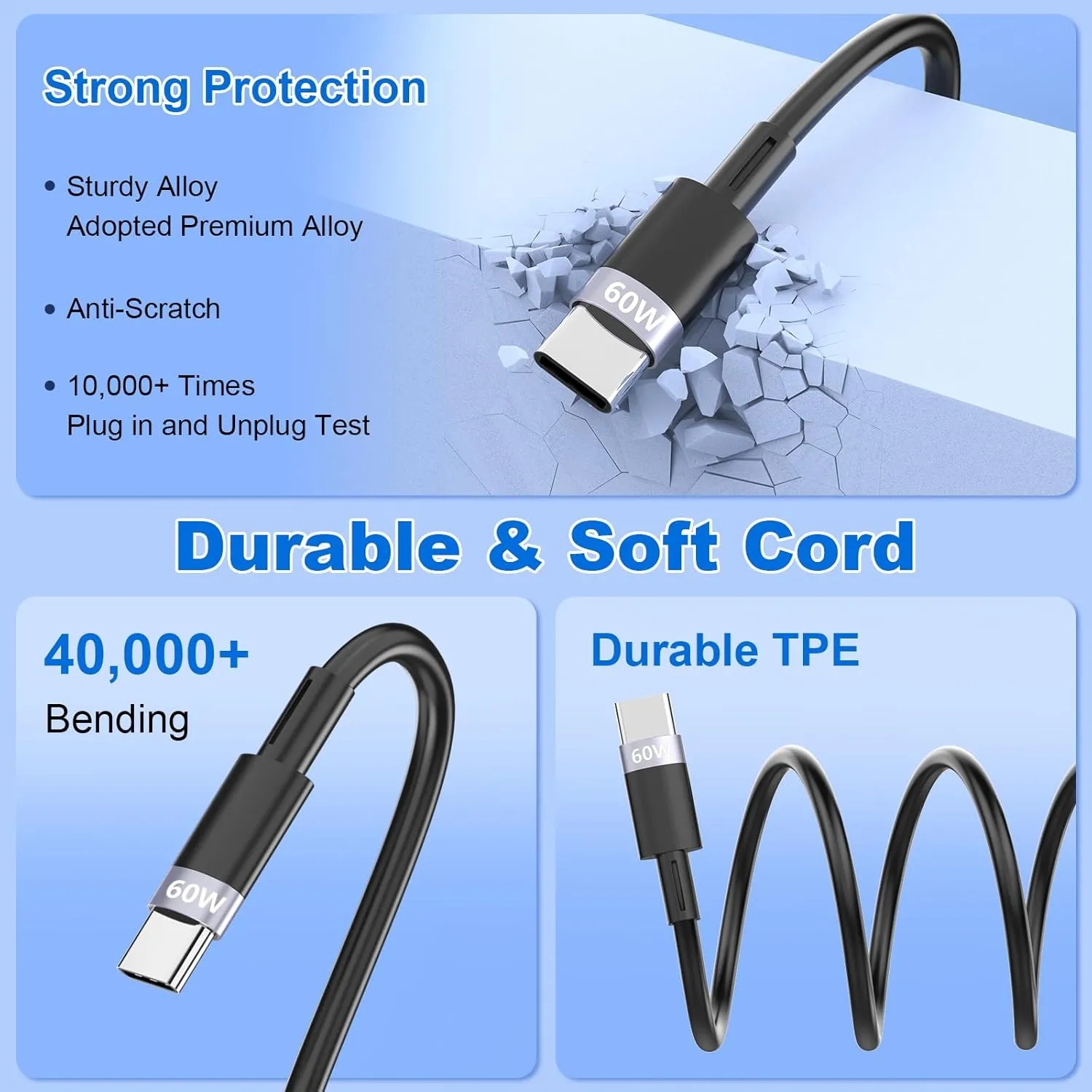 3 in 1 Retractable Charger Cable 2