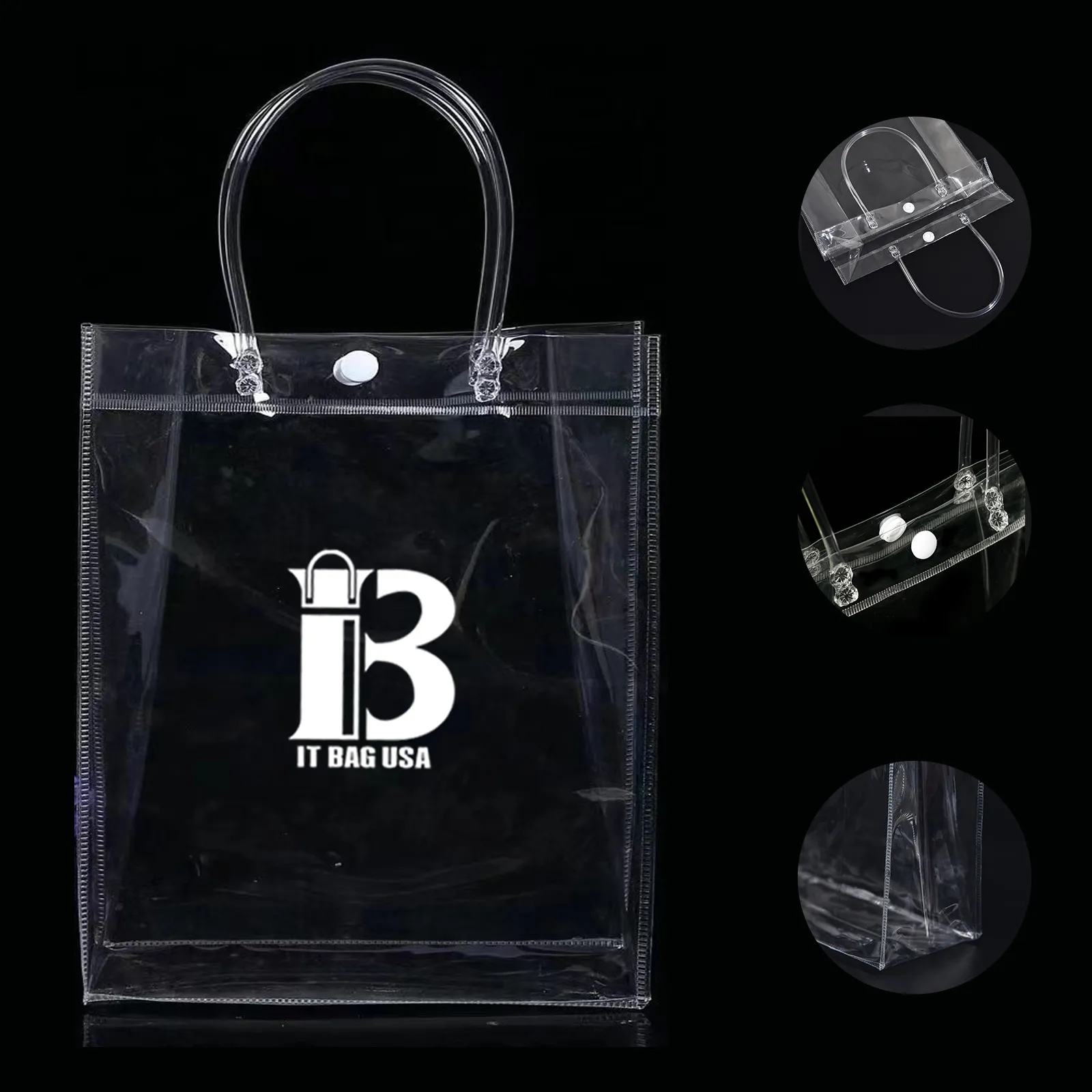 Transparent Pvc Gift Bag 1