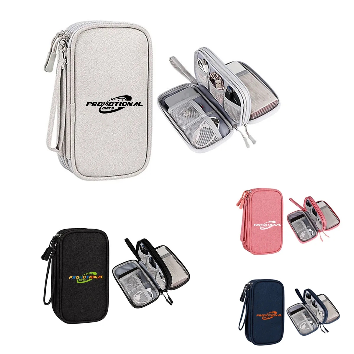 Travel Electronics Accessories Organizer Pouch Bag 1