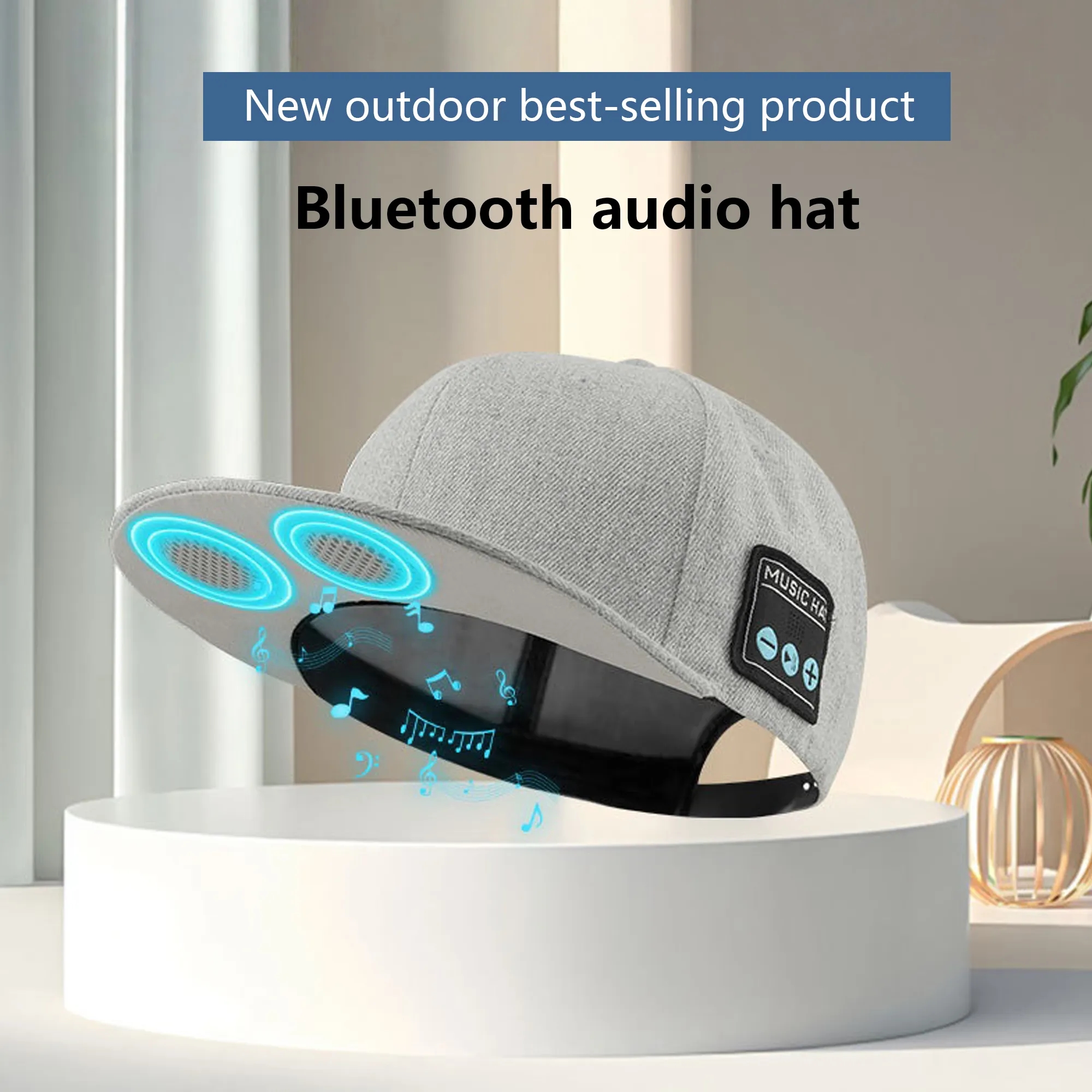 Wireless Audio Baseball Cap 1