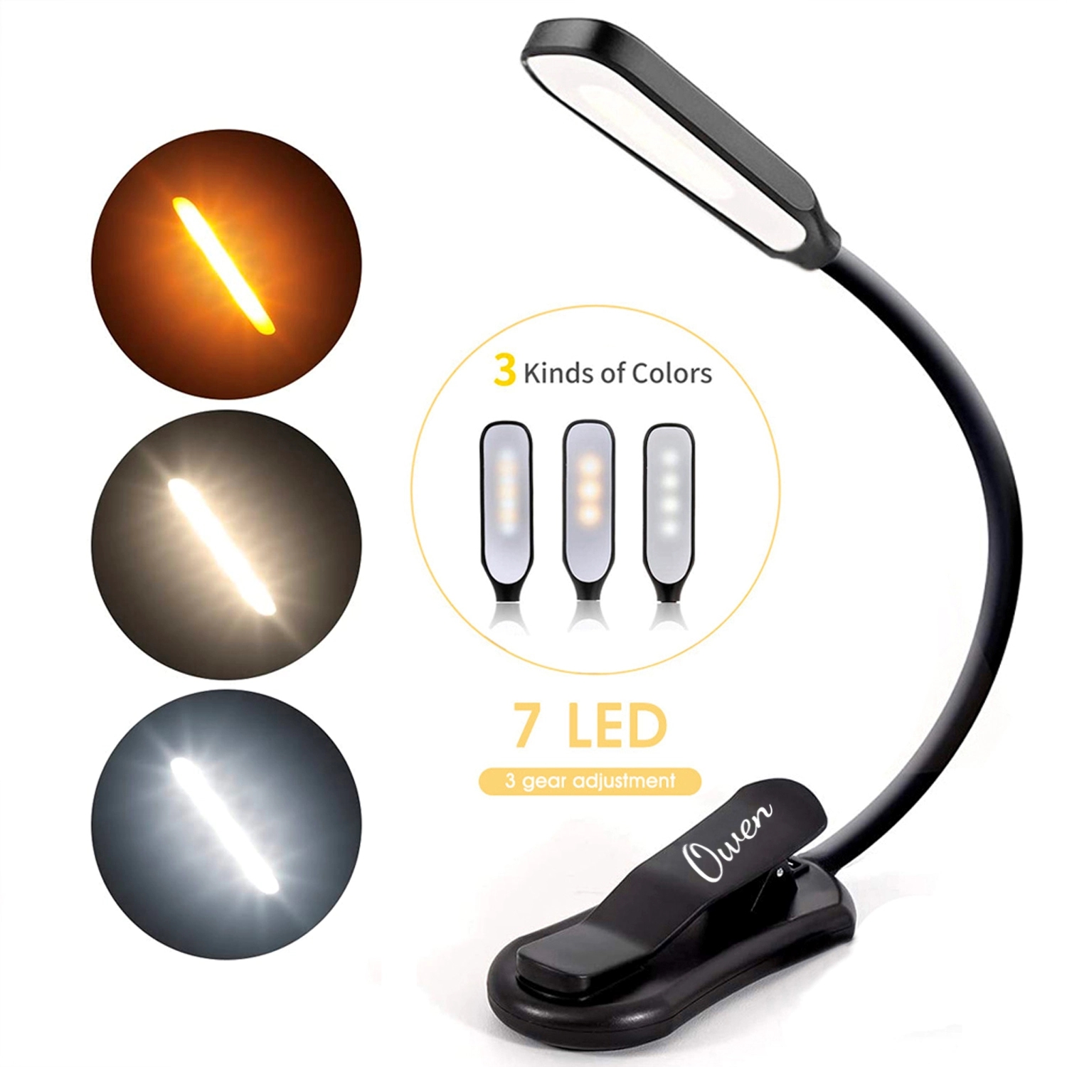 Rechargeable Book Light 2