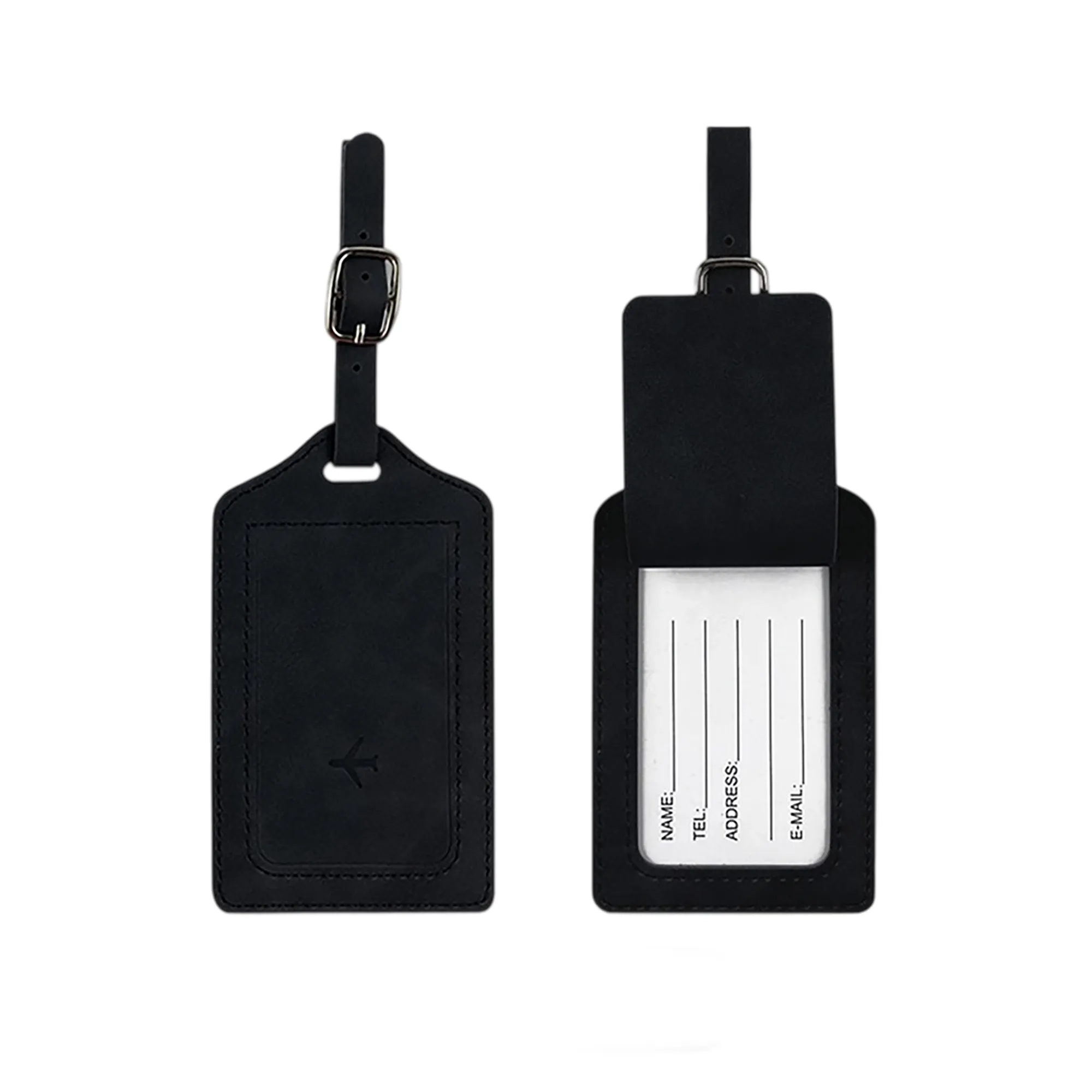PU Leather Passport Holder and Luggage Tag Set 7