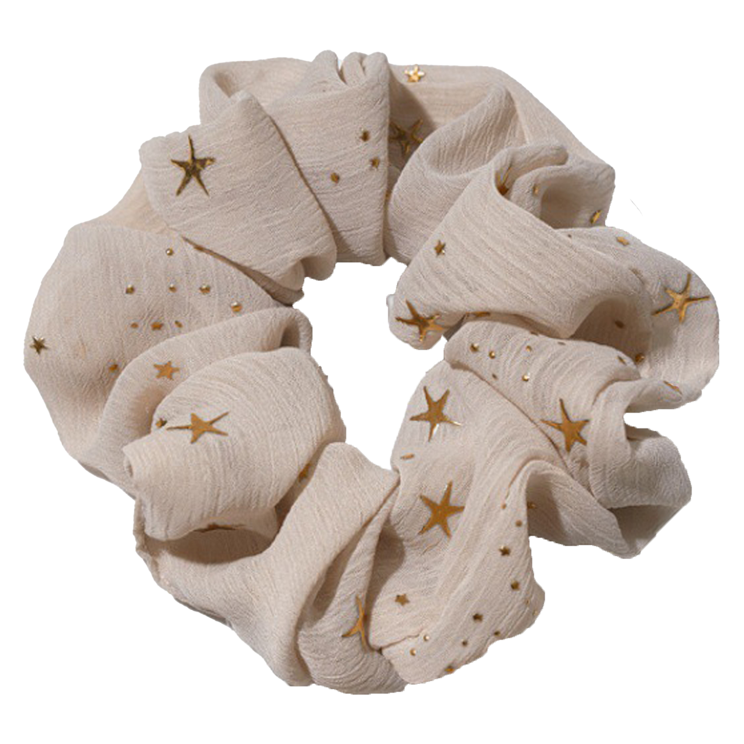 Polyester Gentle Decoration Hair Scrunchie 3