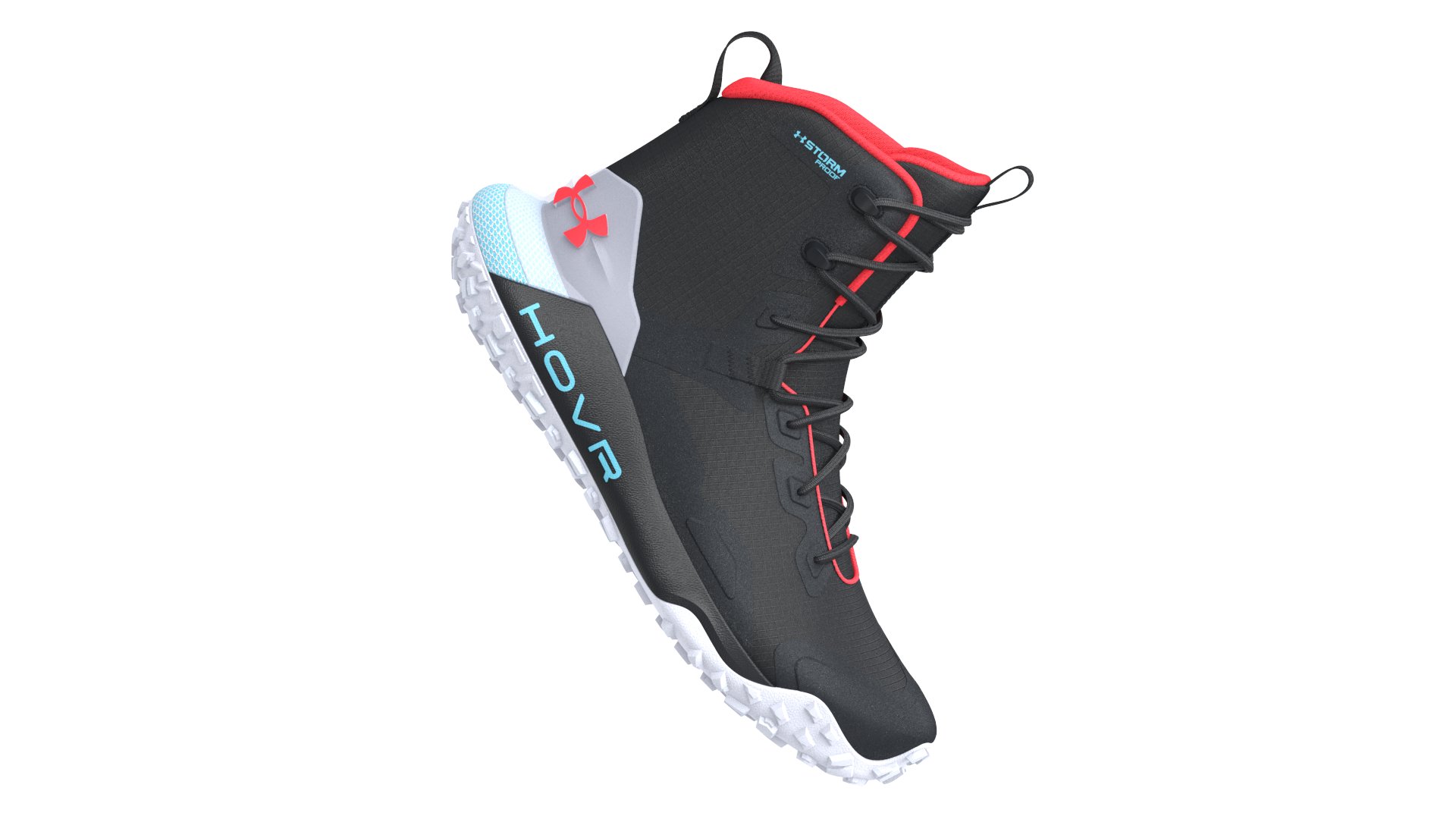 UA HOVR Dawn Waterproof 400G Geo Unisex Boots 2