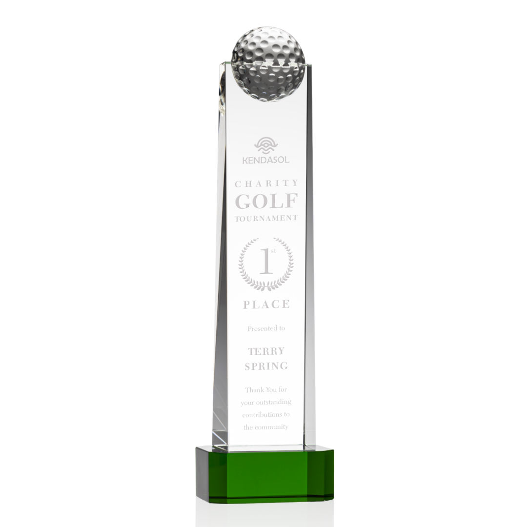 Dunbar Golf Award on Base - Green 2
