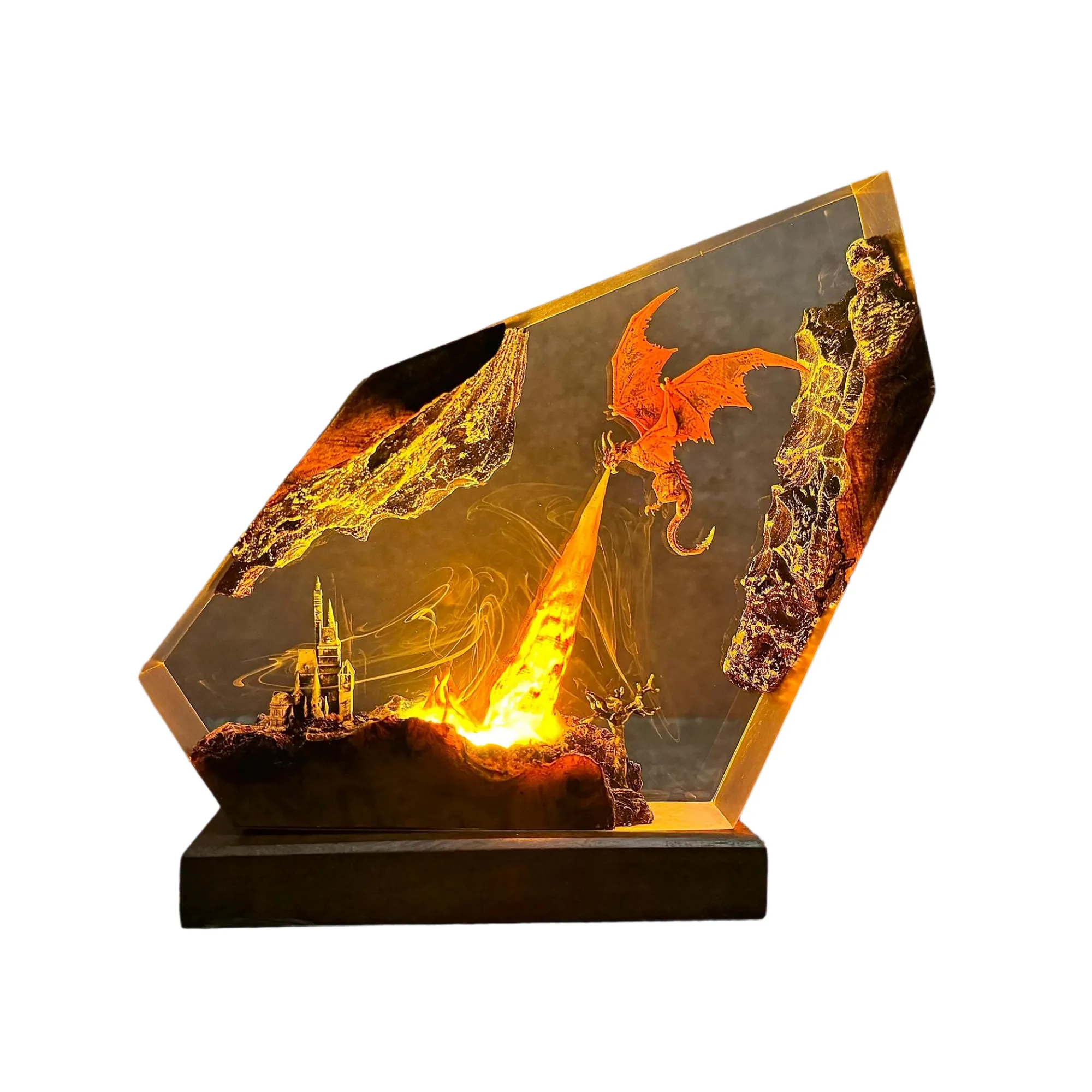 Halloween Easter Fire Dragon Night Light 6