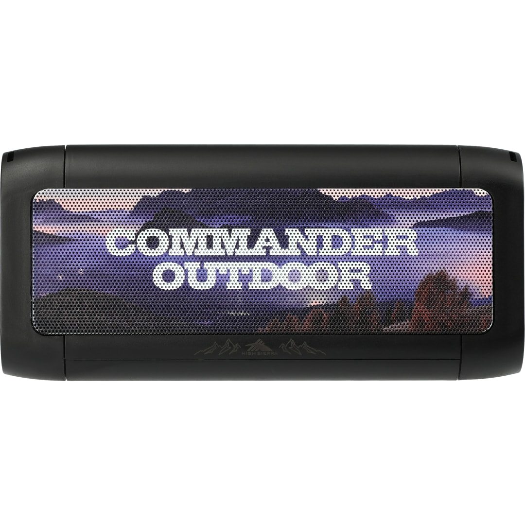 High Sierra Outdoor Speaker & Wireless PowerBank 46