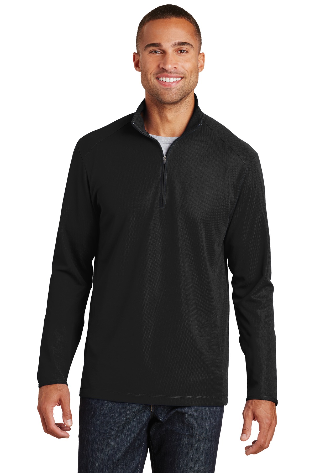 Port Authority® Pinpoint Mesh 1/2-Zip 42