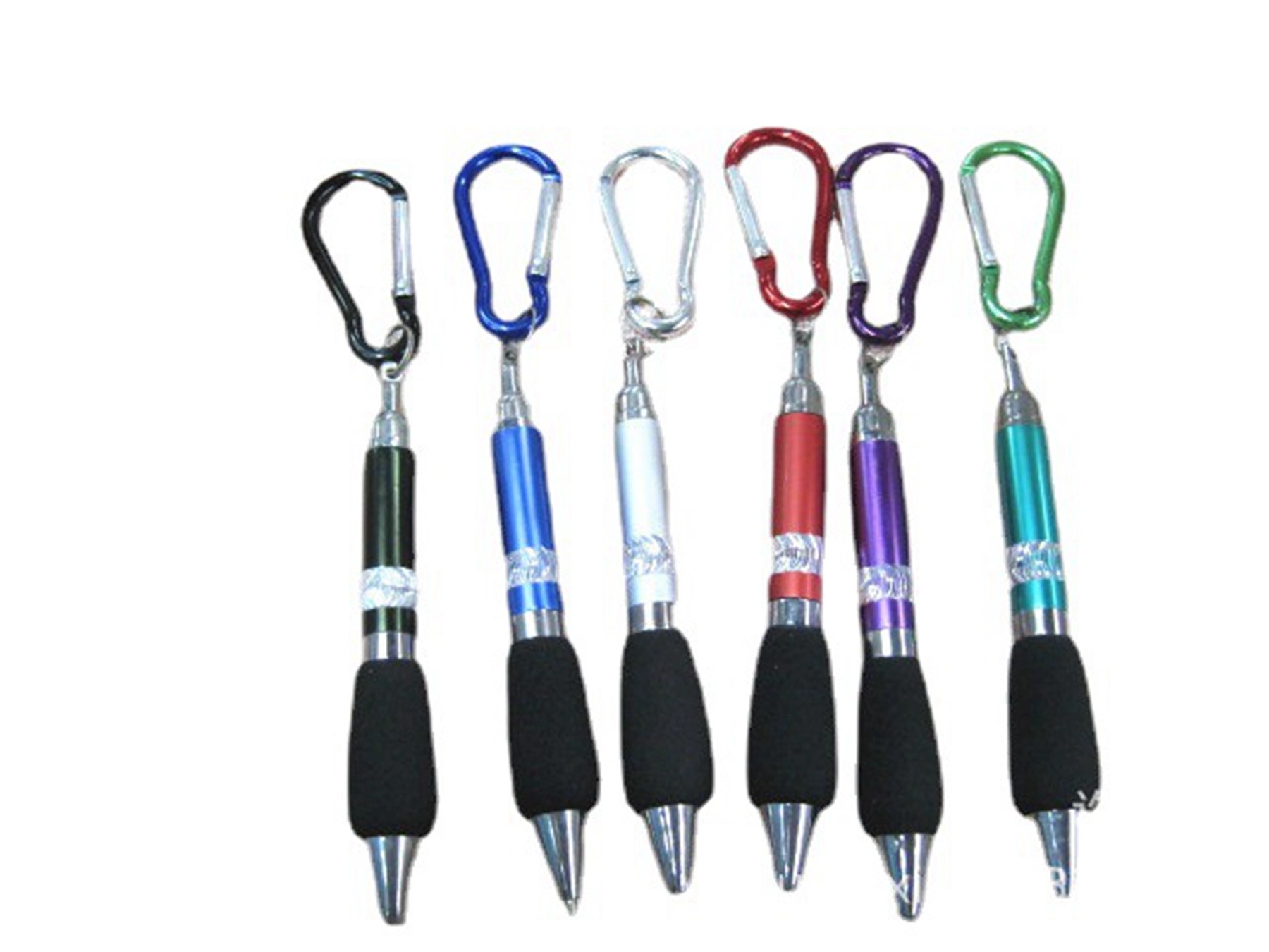Ballpoint Pen with Carabiner 2