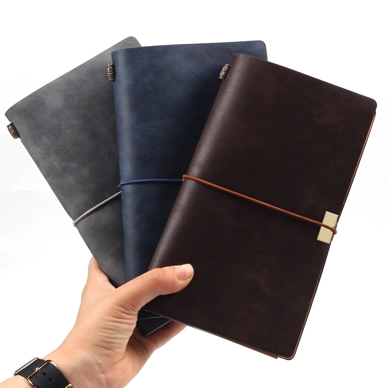 PU Leather A6 Business Travel Journal Pocket Notebook 3