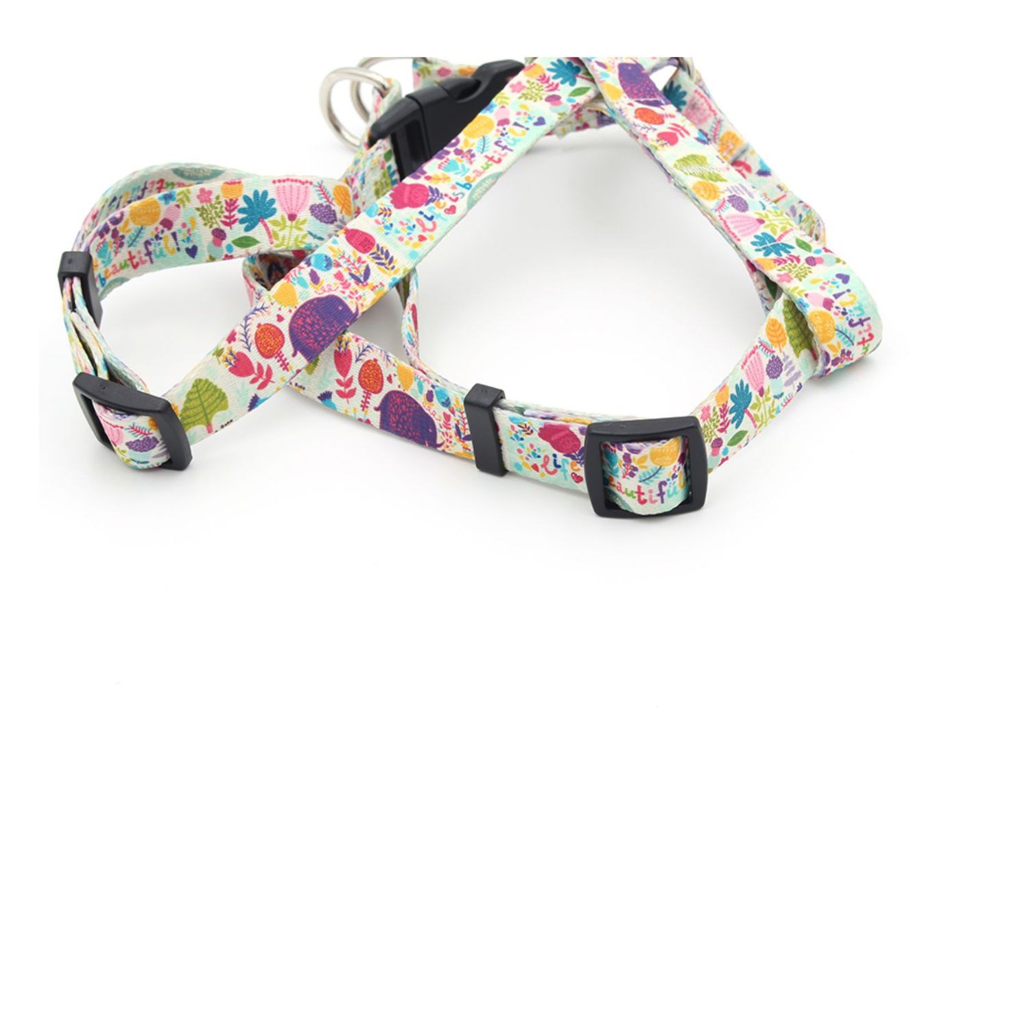 3/4"W x 29"L rPET Eco-friendly Sublimation Strong Pet Vest Harness 5