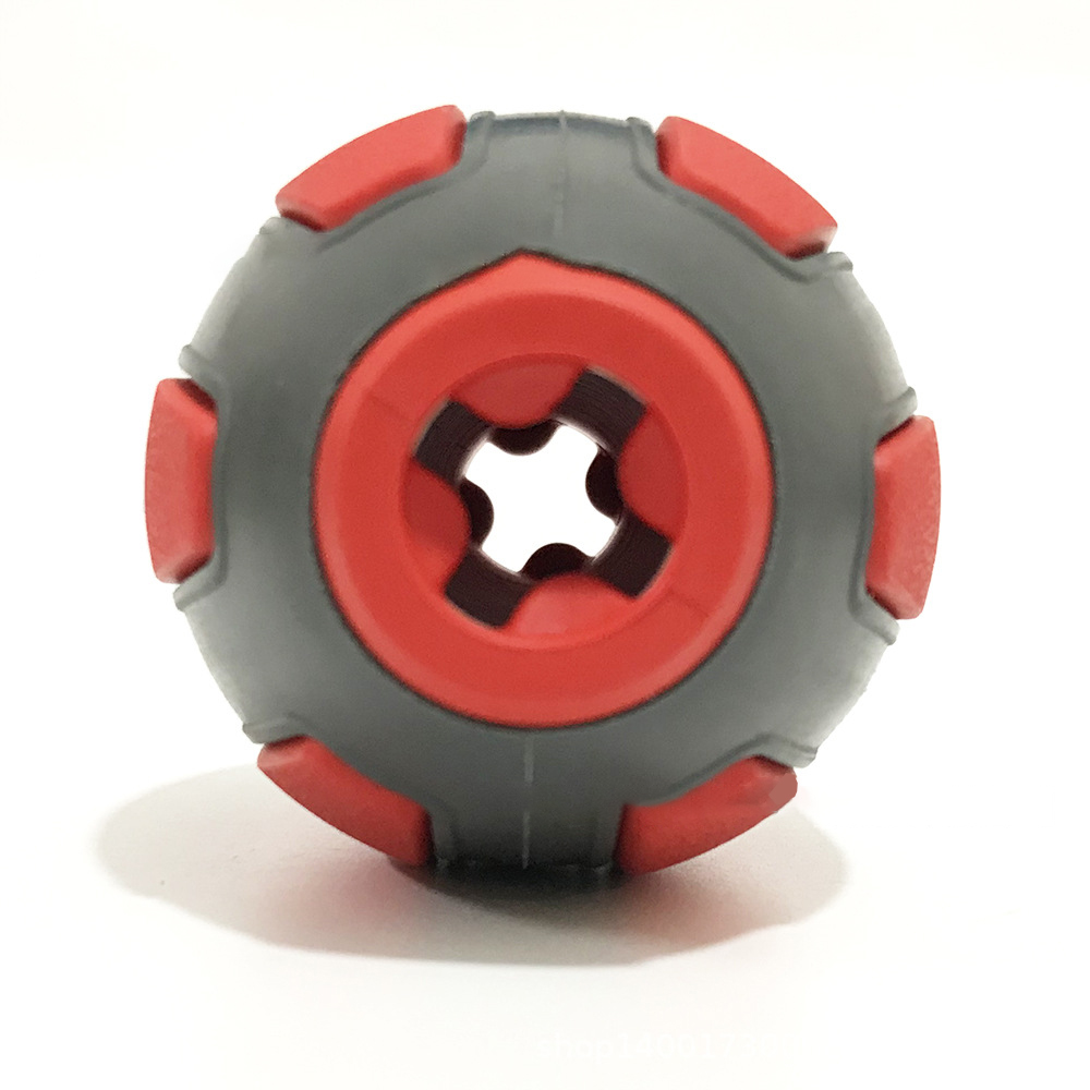 Rubber Football Dog Toy 2