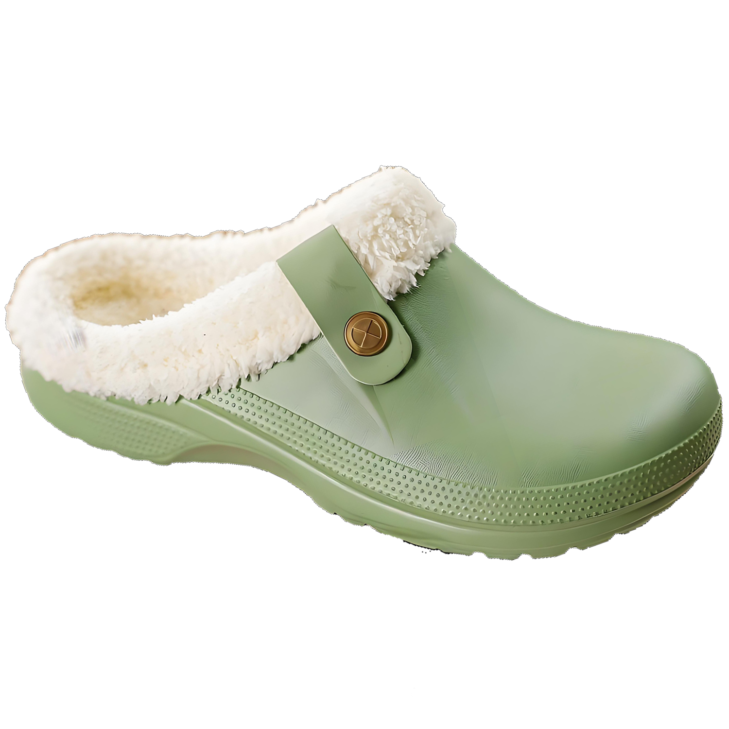 Classic Fur Lined Clog Waterproof Winter House Slippers 8