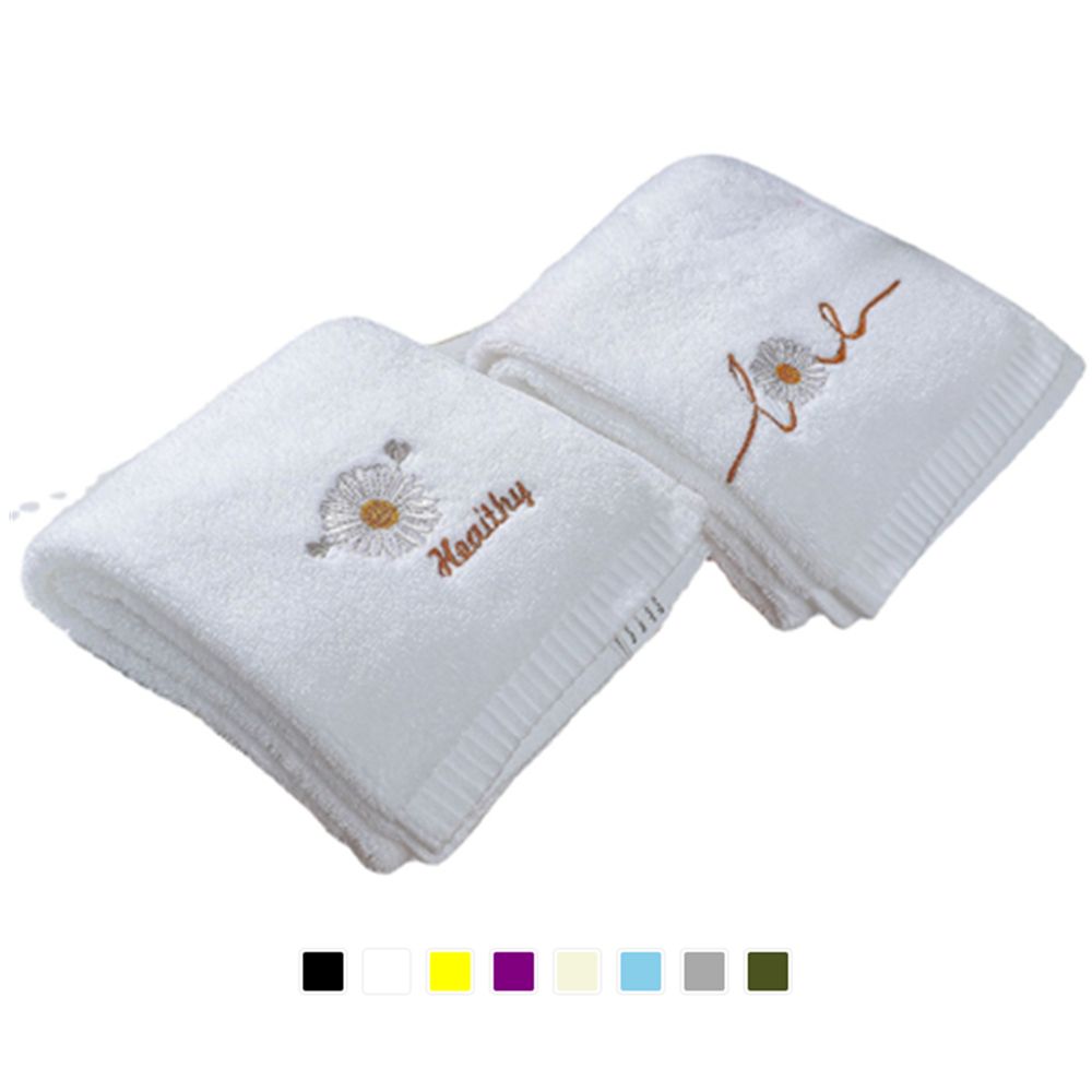 Hotel Resort Hemmed Cotton Hand Towel 3