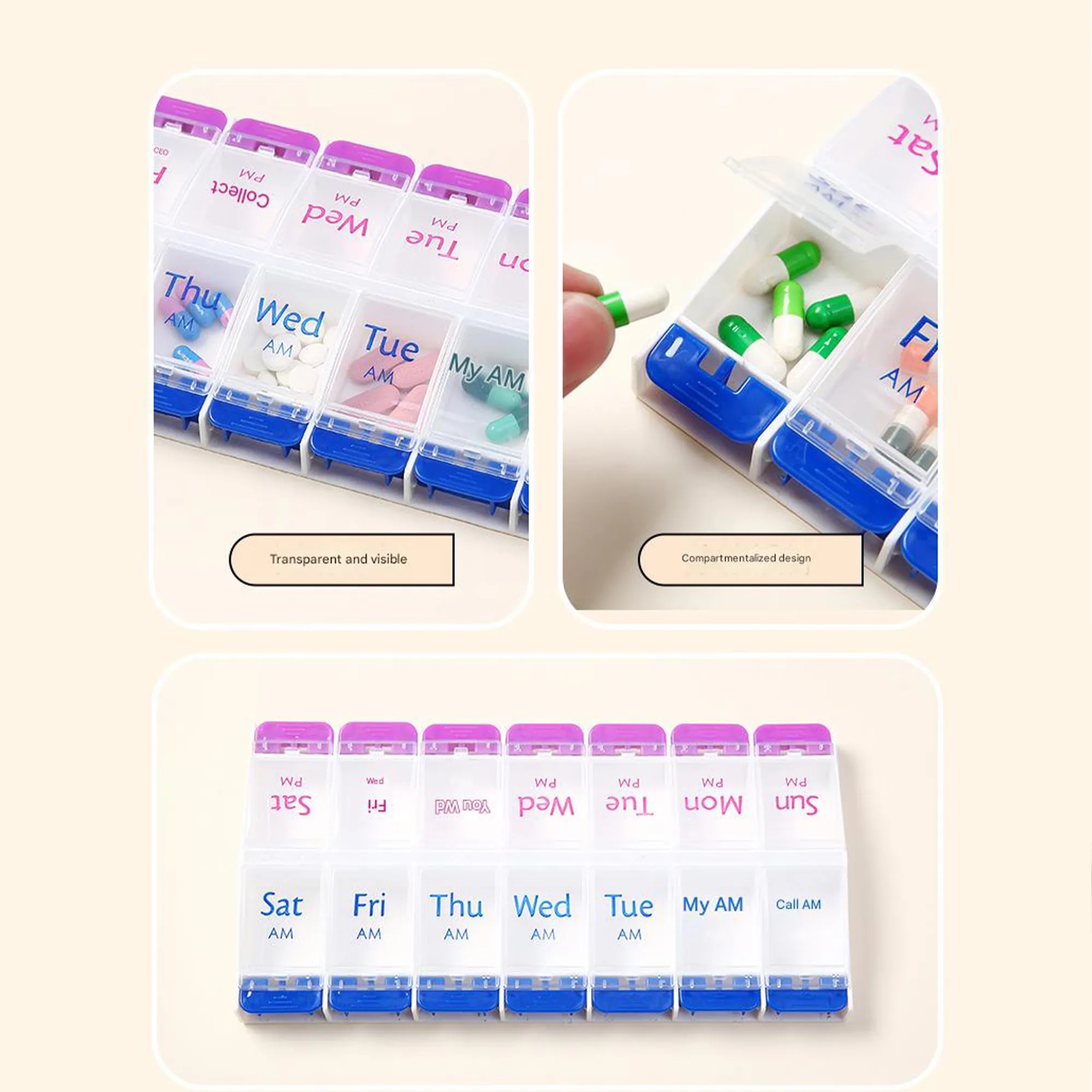 Weekly Pill Organizer 3