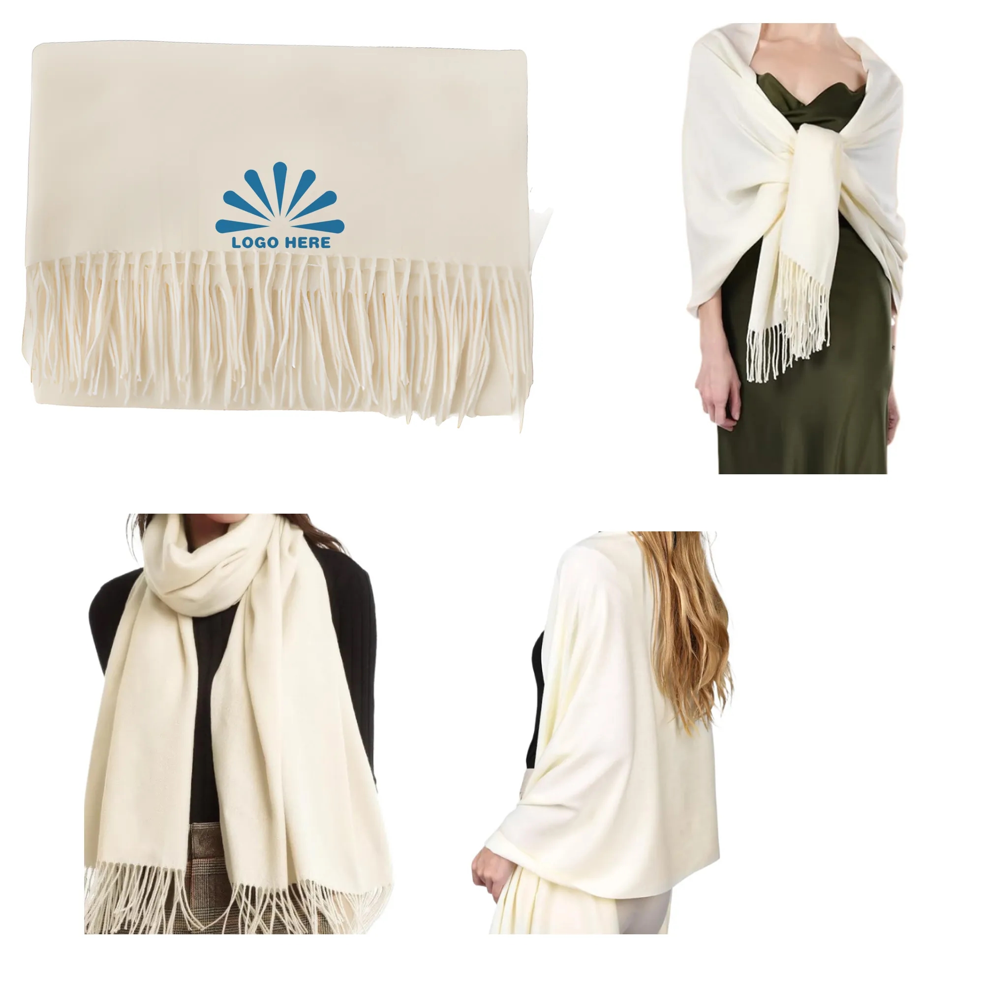 Winter Women's Warm Scarf Shawl
