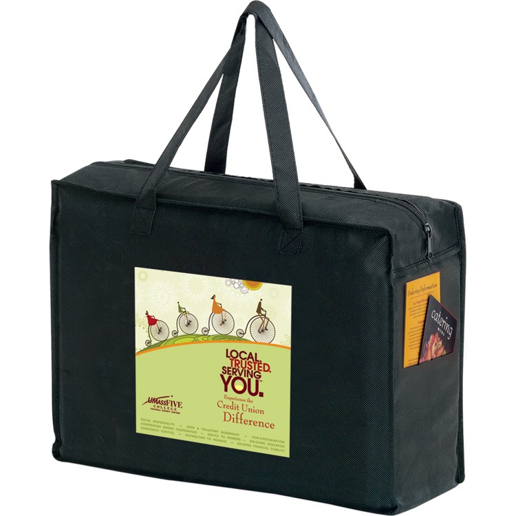 Non-woven Zipper Tote 1
