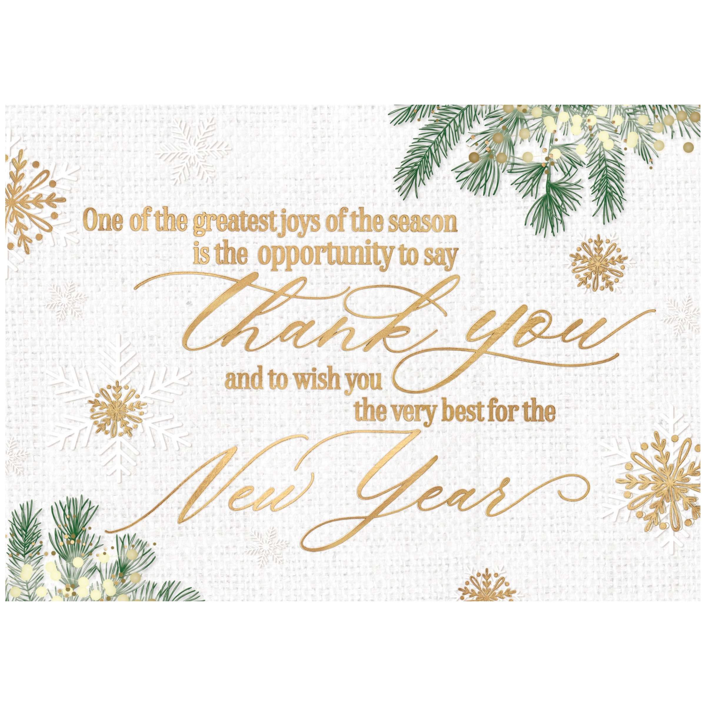 Glistening Gratitude Holiday Cards 2