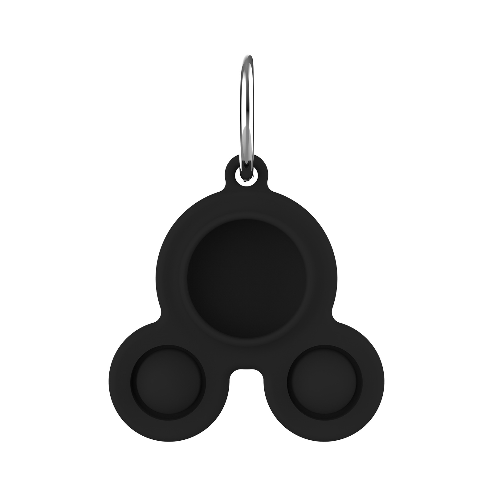 Push Bubble Fidget Toy for Airtag w/ keychian 7