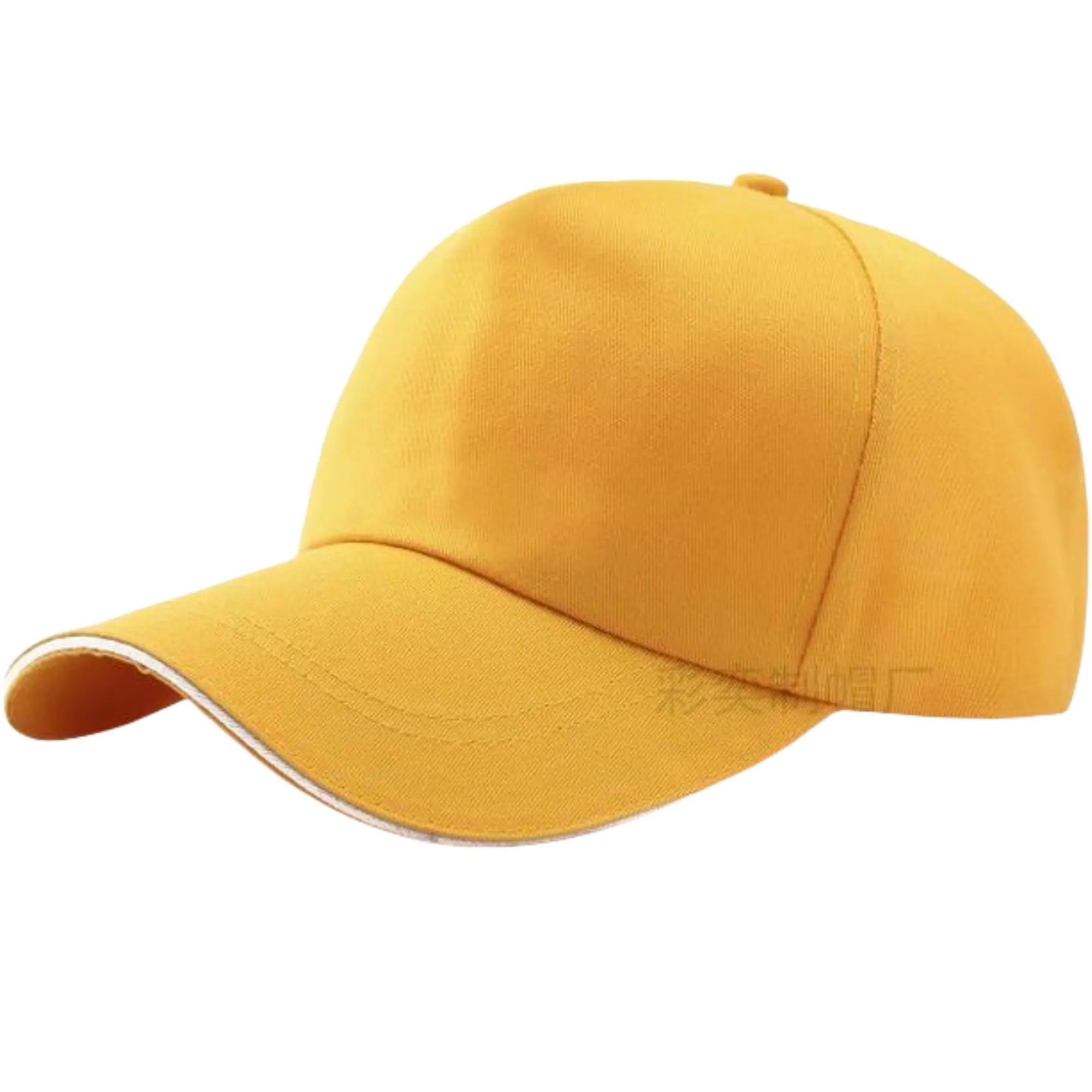 Cotton Solid Color Baseball Cap 2