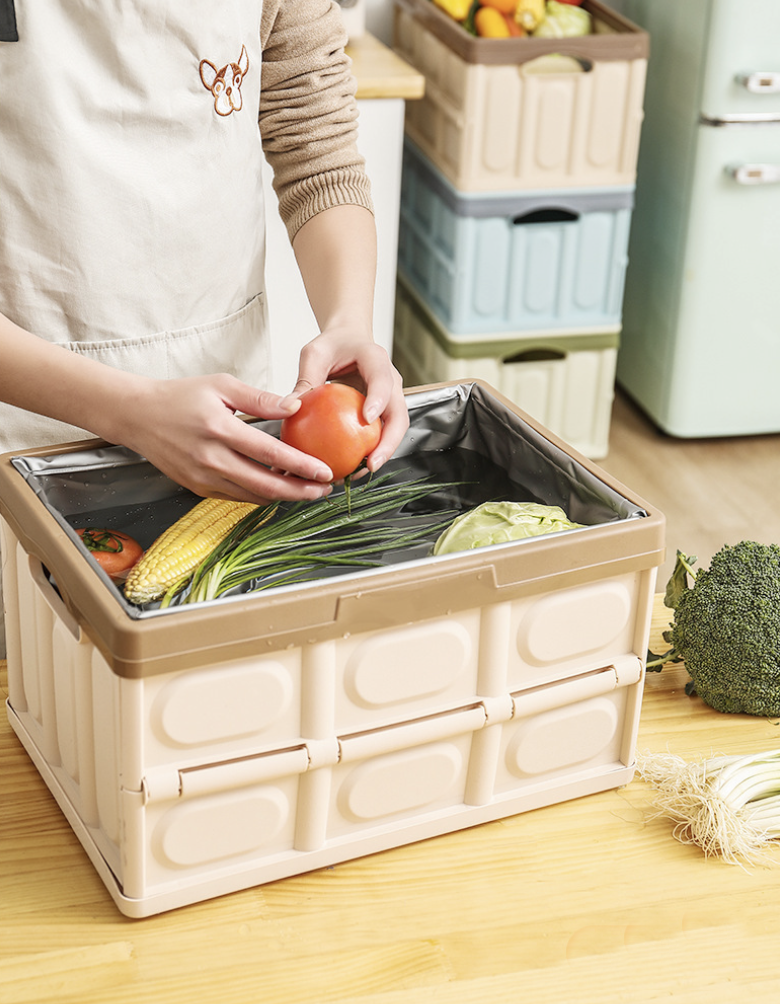 30L Collapsible Storage Bins with Lids 6