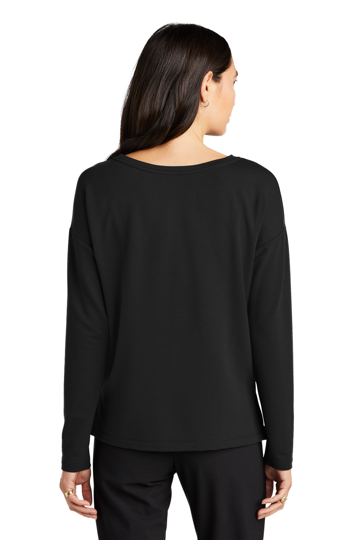 Mercer+Mettle Women's Stretch Drop Shoulder Pullover MM3013 23