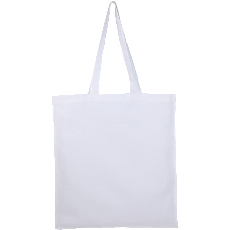 Double-Stitched 8oz Organic Cotton Tote, custom tote bag with logo imprint 2