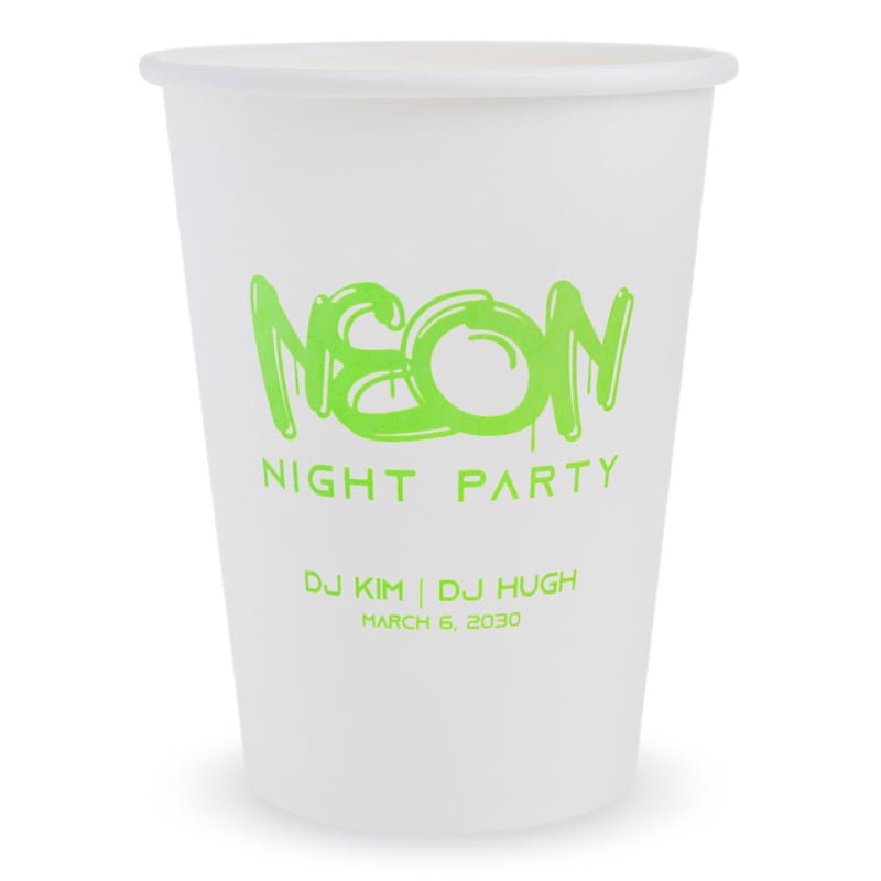 Custom 12 Oz. Paper Hot Cups 12