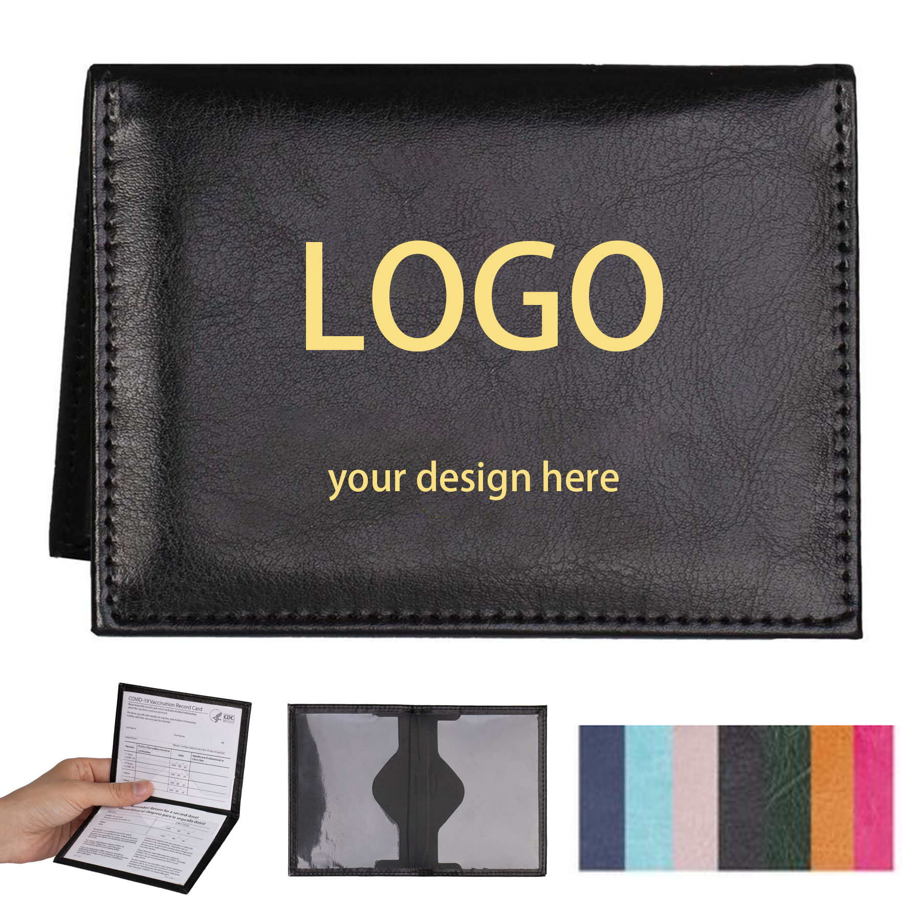 Customized Insurance Card Holders MOQ 100PCS 3