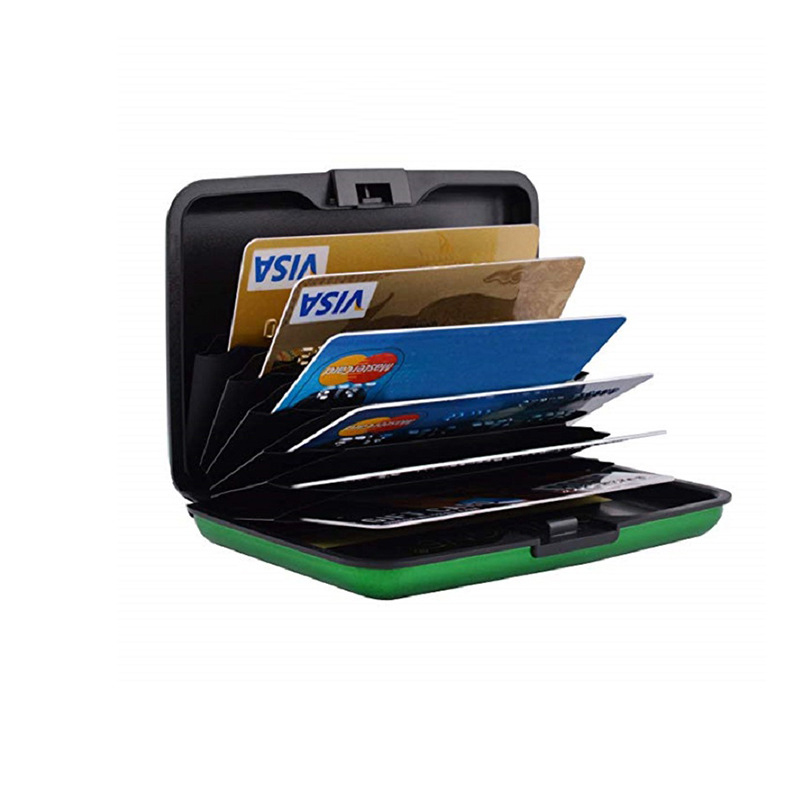 Aluminum Credit Card ID Holder / Wallet, Light Weight 1