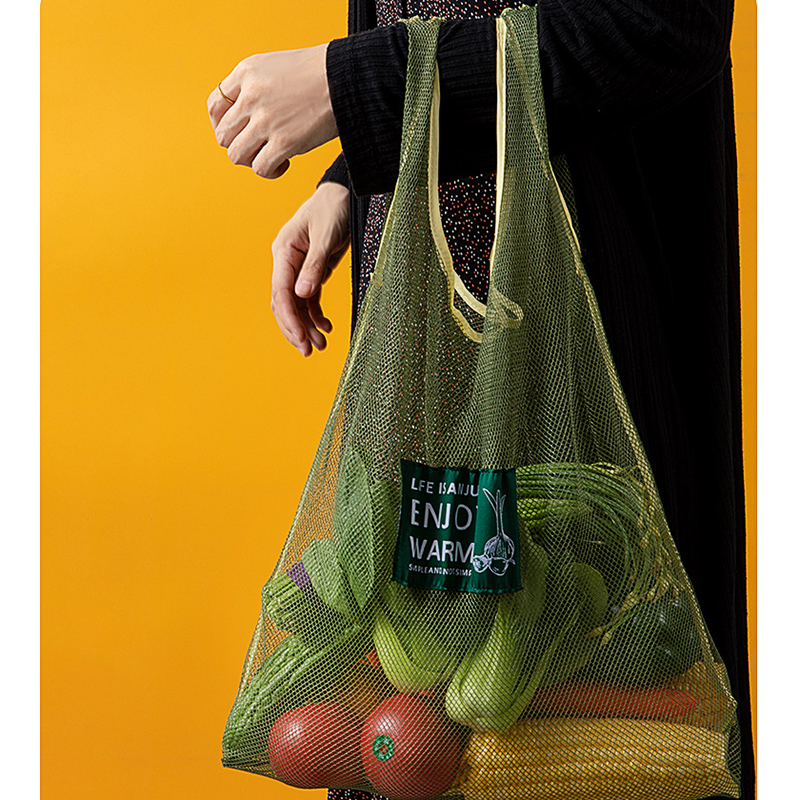 Polyester Reusable Mesh Grocery Bags 17